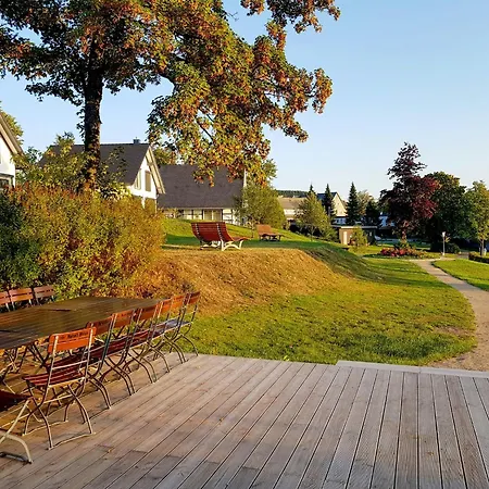 Vakantiehuis Modern Nature Idyll With Sauna And Panoramic View *